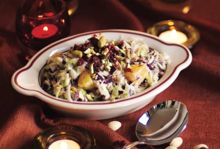 Festive Winter Slaw Recipe